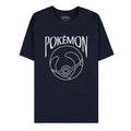 Pokémon T-Shirt Navy Heal Ball Storlek S Difuzed