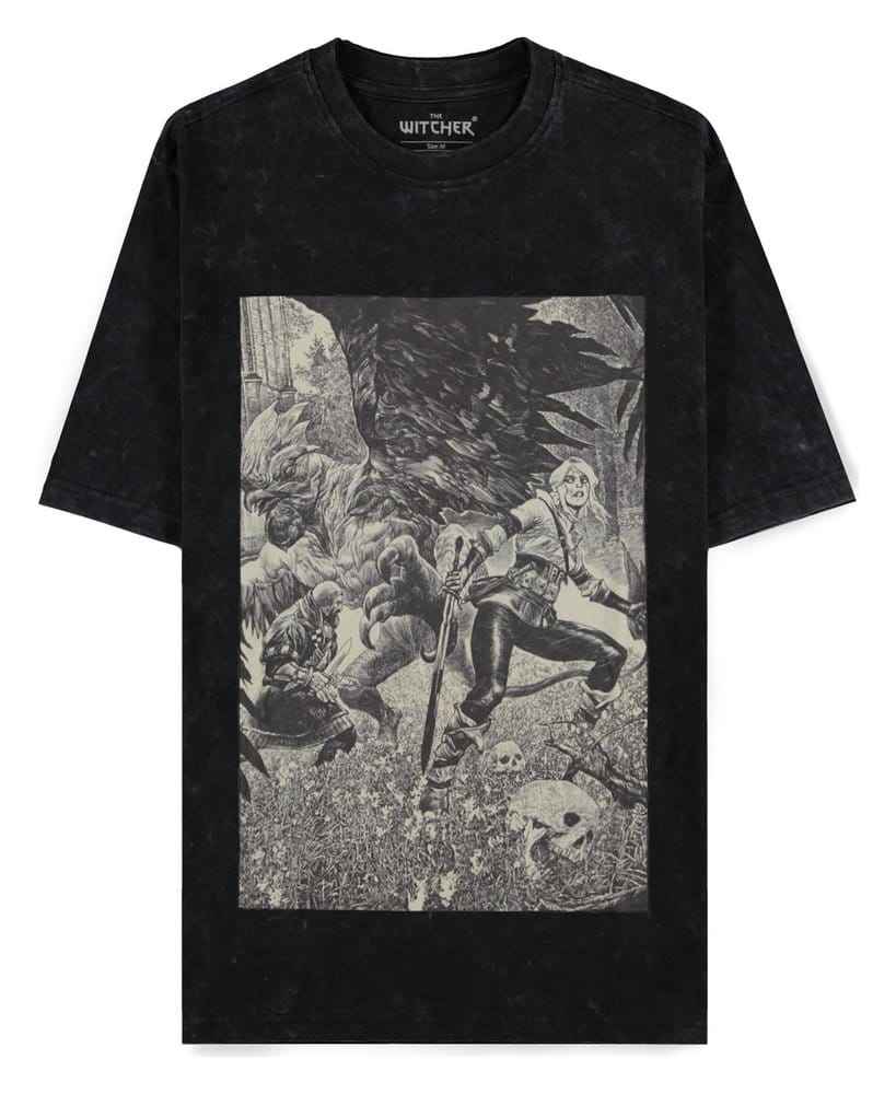 The Witcher T-shirt Ciri och Basilisken XXL