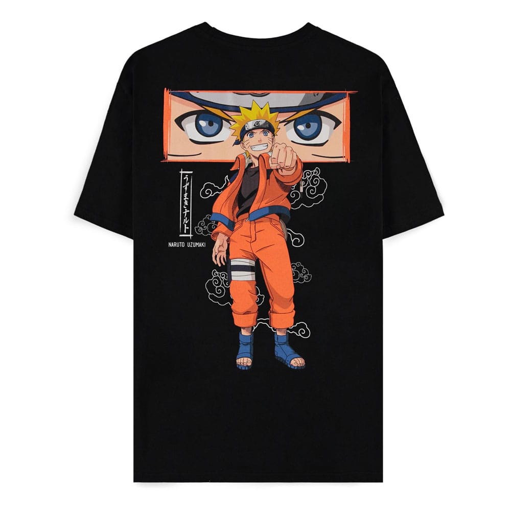 Naruto T-shirt Uzumaki för män i storlek XL Difuzed
