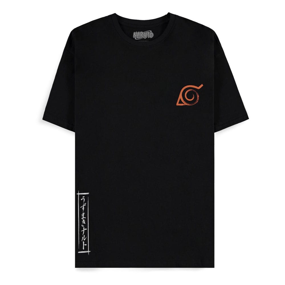 Naruto T-shirt Uzumaki för män i storlek XL Difuzed