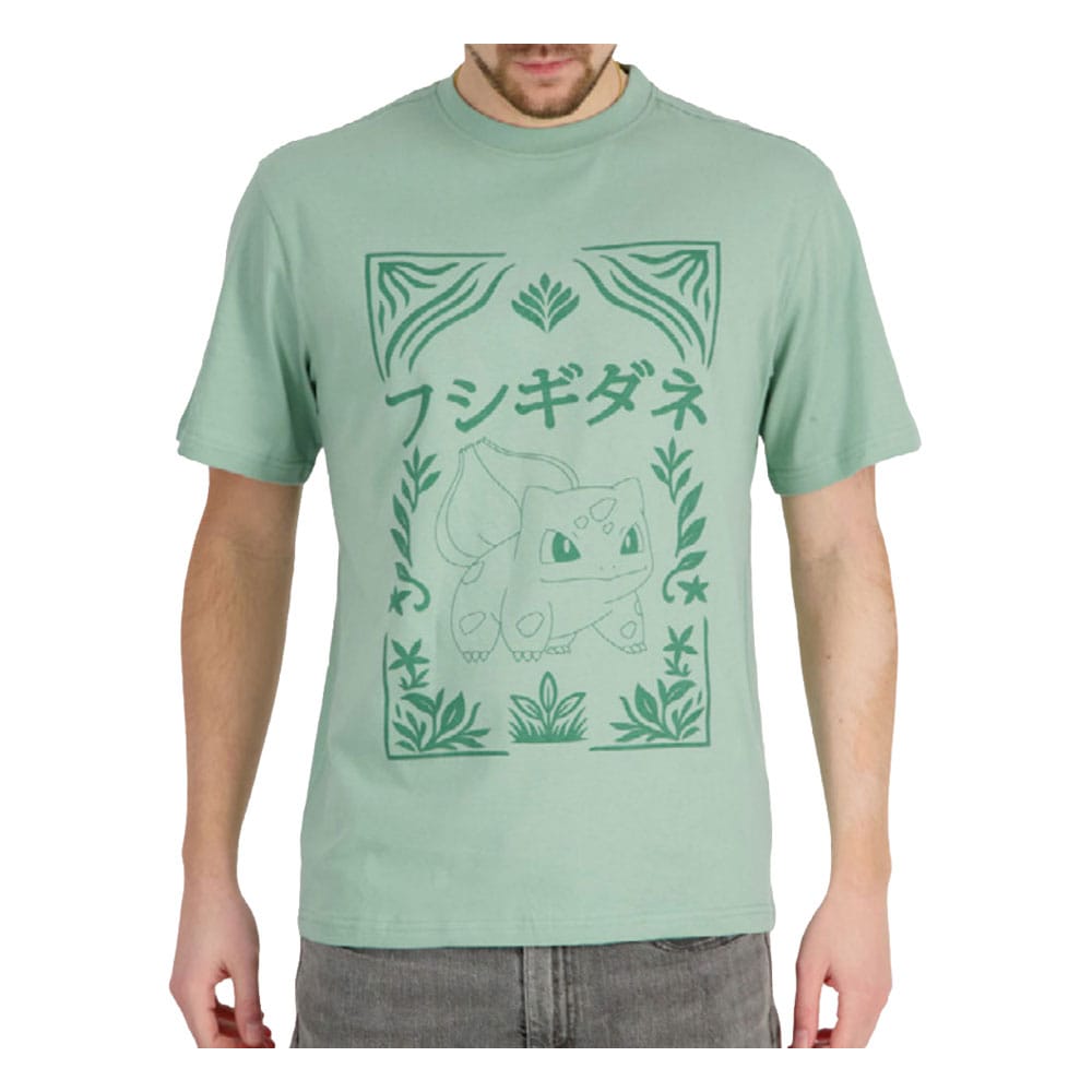 Pokémon T-Shirt Bulbasaur - Officiell T-shirt i 100% bomull Difuzed