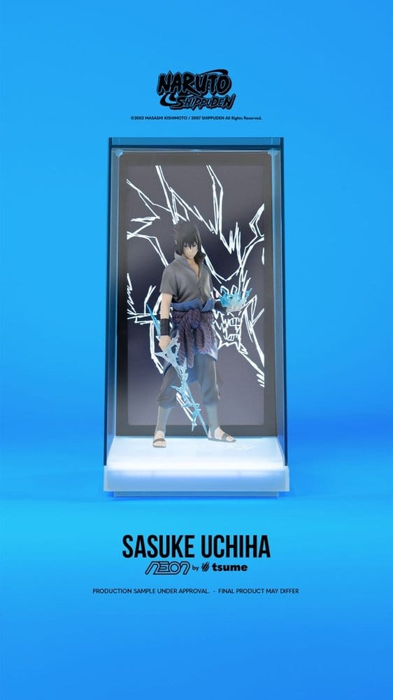 Naruto Neon Figur 1/9 Sasuke Uchiha 25 cm