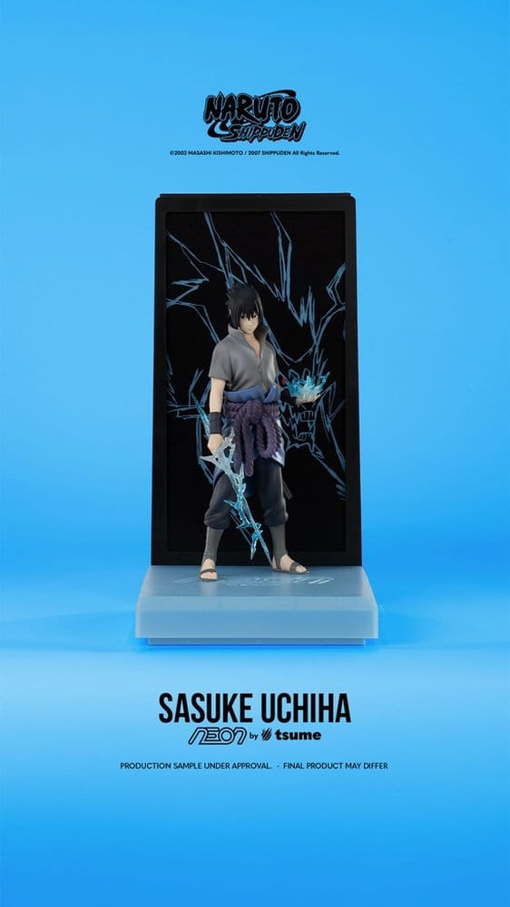 Naruto Neon Figur 1/9 Sasuke Uchiha 25 cm
