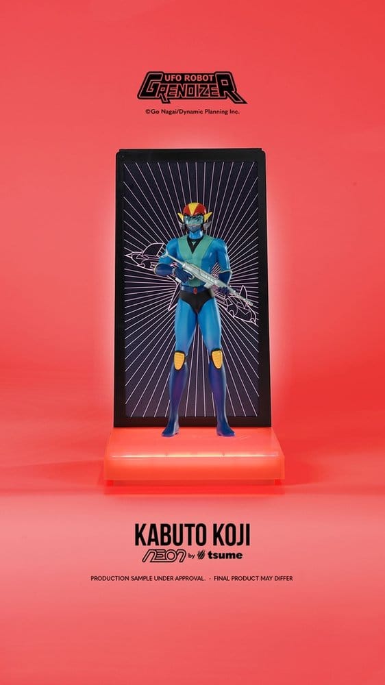 Grendizer Neonfigur 1/9 Kabuto Koji - Alcor 25 cm