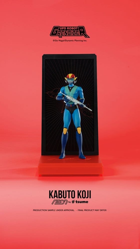 Grendizer Neonfigur 1/9 Kabuto Koji - Alcor 25 cm