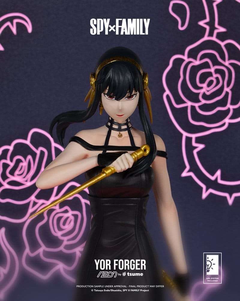 Spy x Family Neon Figure 1/9 Yor Forger 20 cm