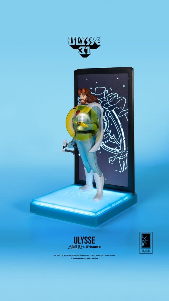 Ulysse 31 Neon Figur 1/9 i skala, cirka 20 cm hög