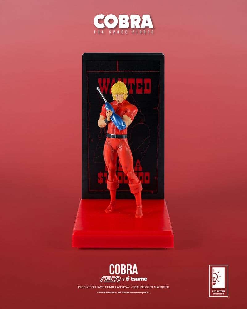 Cobra Neon Figure 1/9 Cobra The Space Pirate 20 cm