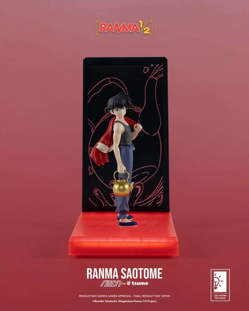 Ranma Neon Figure 1/9 Ranma Saotome Boy 20 cm
