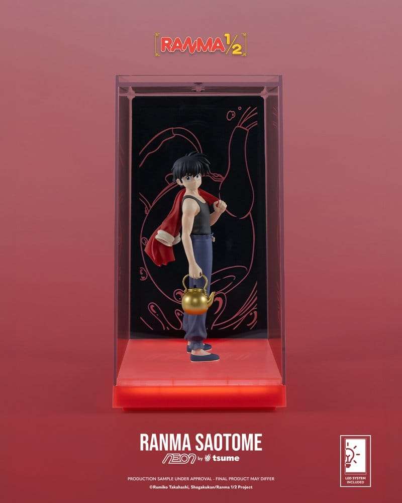 Ranma Neon Figure 1/9 Ranma Saotome Boy 20 cm