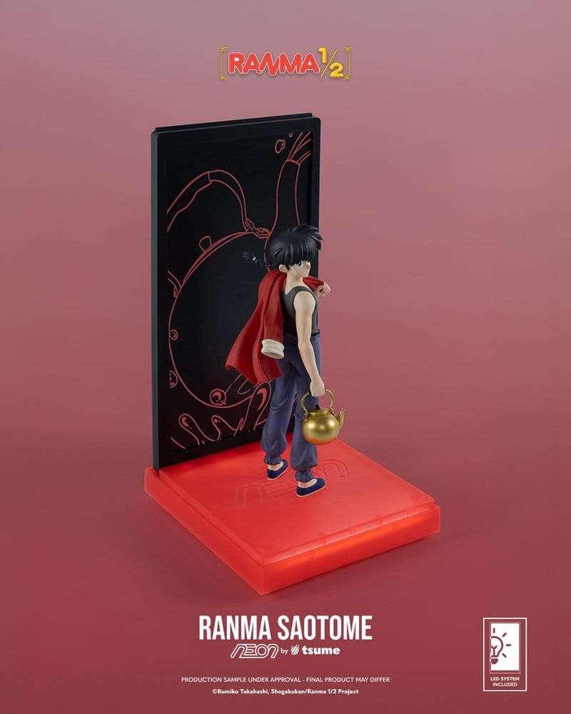 Ranma Neon Figure 1/9 Ranma Saotome Boy 20 cm