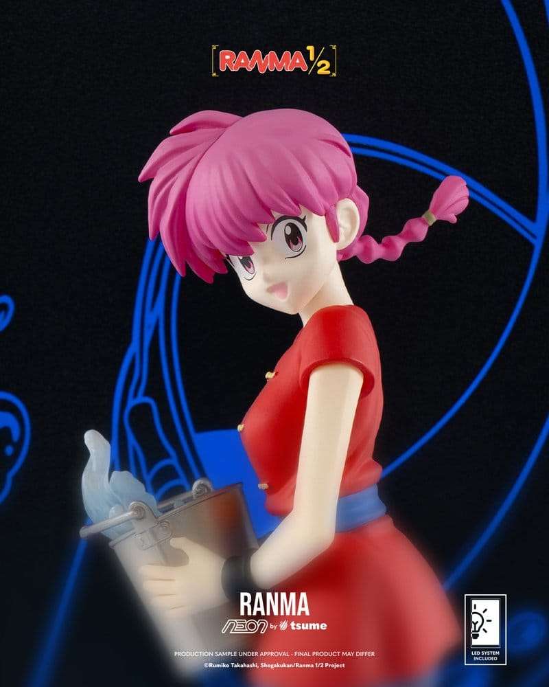 Ranma Neon Figure 1/9 Ranma Saotome Girl 20 cm