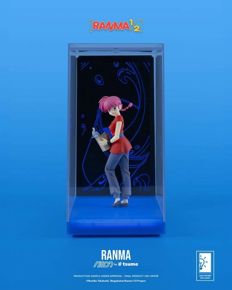 Ranma Neon Figure 1/9 Ranma Saotome Girl 20 cm