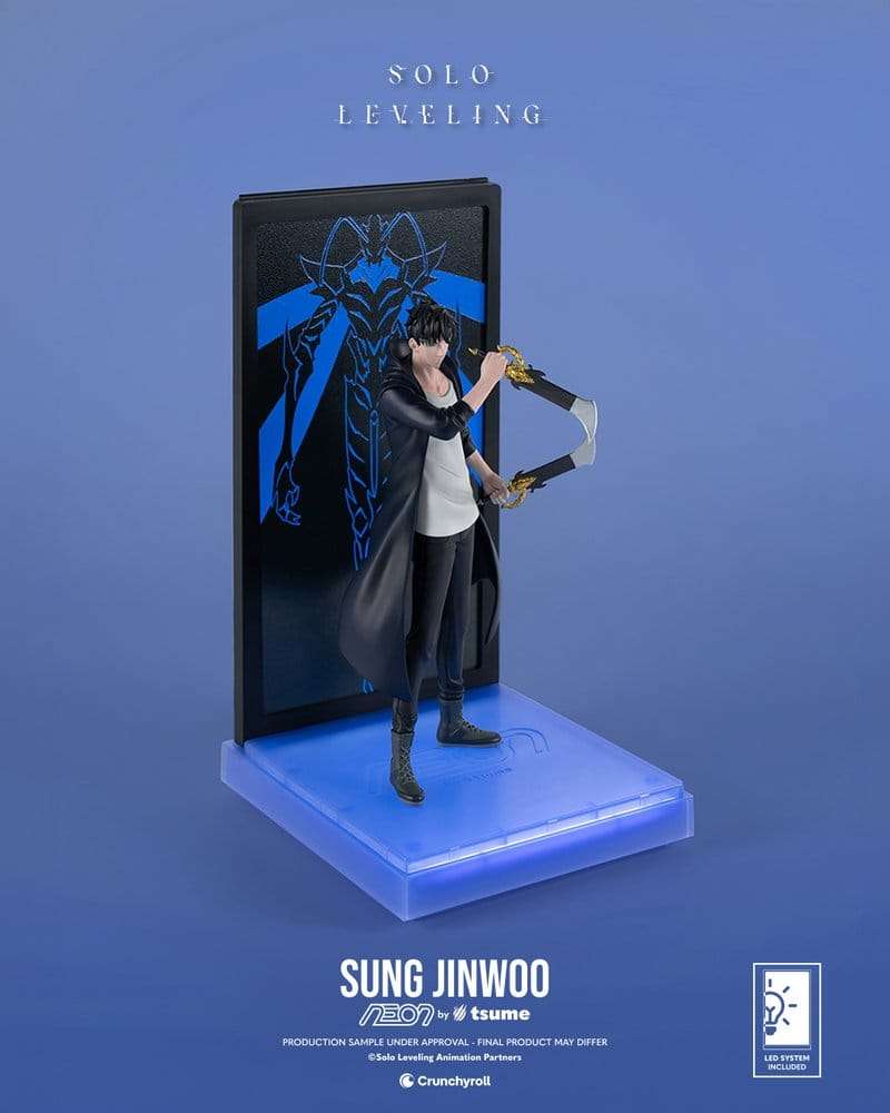 Solo Leveling Neon Figure 1/9 Sung Jinwoo 20 cm