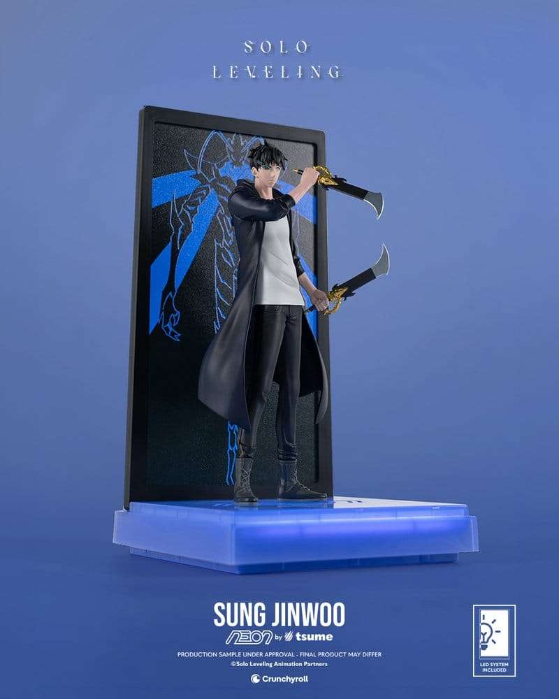 Solo Leveling Neon Figure 1/9 Sung Jinwoo 20 cm