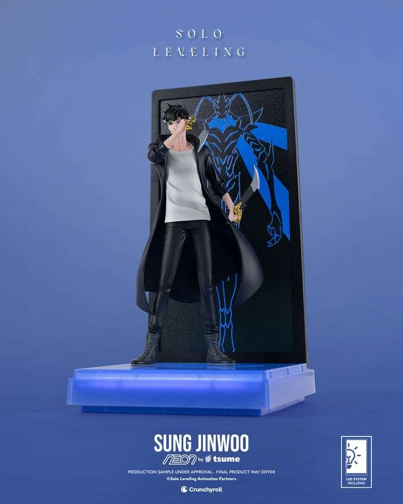 Solo Leveling Neon Figure 1/9 Sung Jinwoo 20 cm