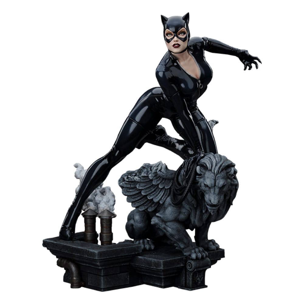 DC Comics Maquette 1/6 Catwoman 35 cm – Detaljerad samlarfigur i polyresin