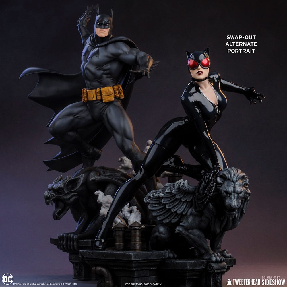 DC Comics Maquette 1/6 Catwoman 35 cm – Detaljerad samlarfigur i polyresin