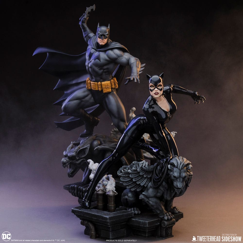 DC Comics Maquette 1/6 Catwoman 35 cm – Detaljerad samlarfigur i polyresin