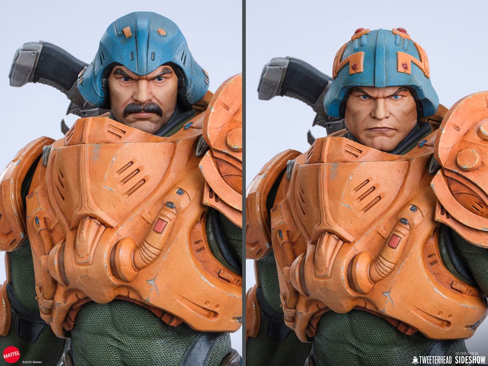 Masters of the Universe Legends Maquette Man-at-Arms 51 cm Tweeterhead