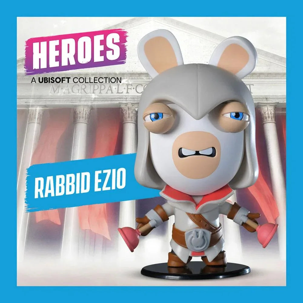 Assassin's Creed / Raving Rabbid Ubisoft Heroes Collection Chibi Figur Rabbid Ezio 10 cm Ubisoft / UBICollectibles