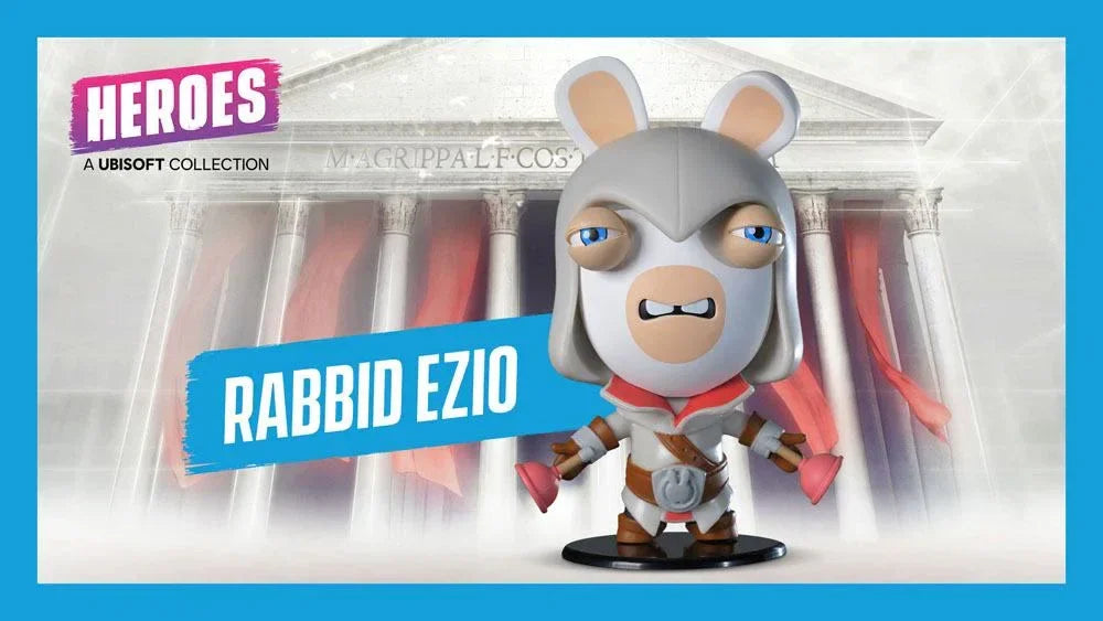 Assassin's Creed / Raving Rabbid Ubisoft Heroes Collection Chibi Figur Rabbid Ezio 10 cm Ubisoft / UBICollectibles