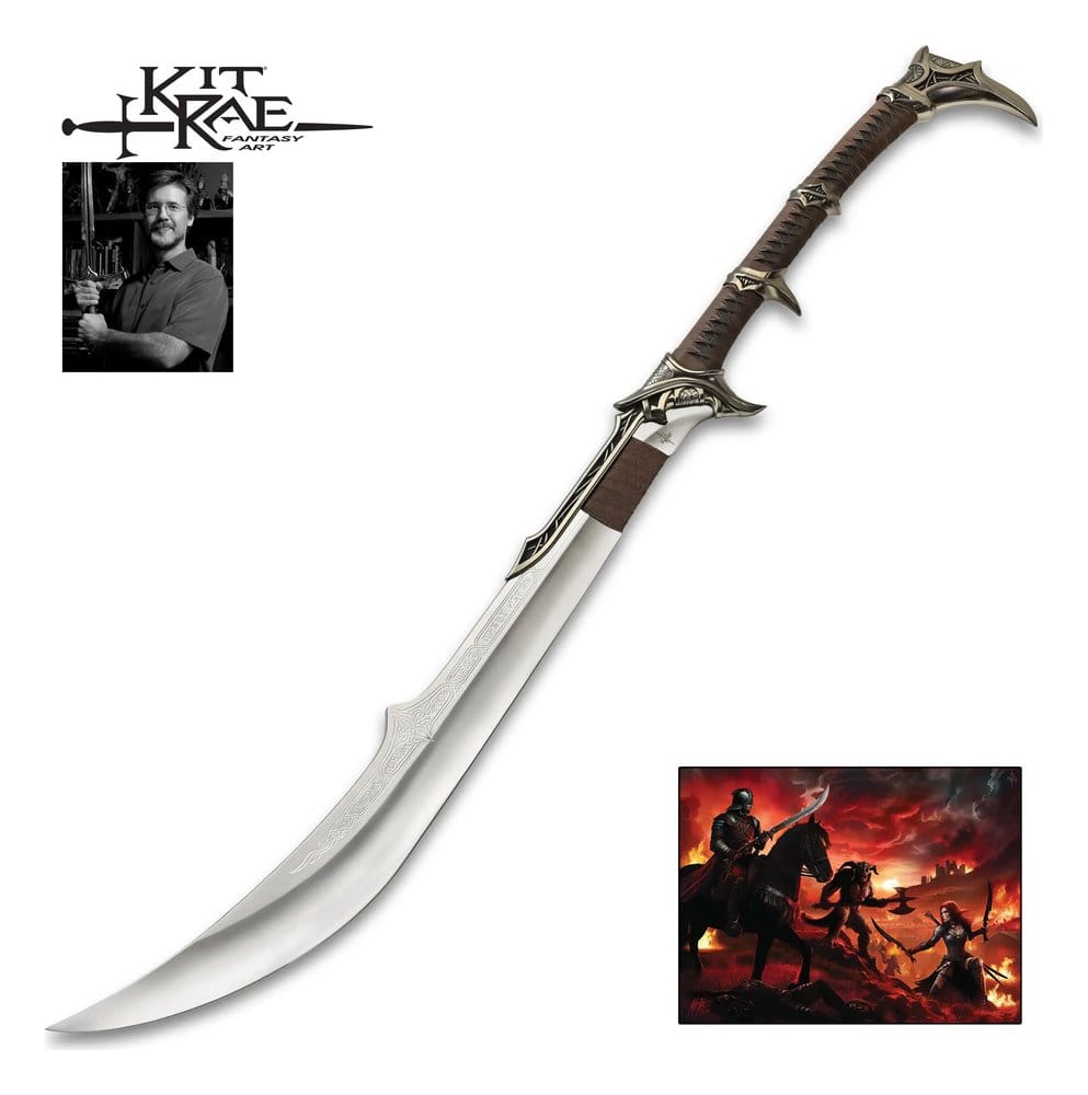 Kit Rae Swords of the Ancients Replica Savathos-Mithrodin krigssvärd 111 cm