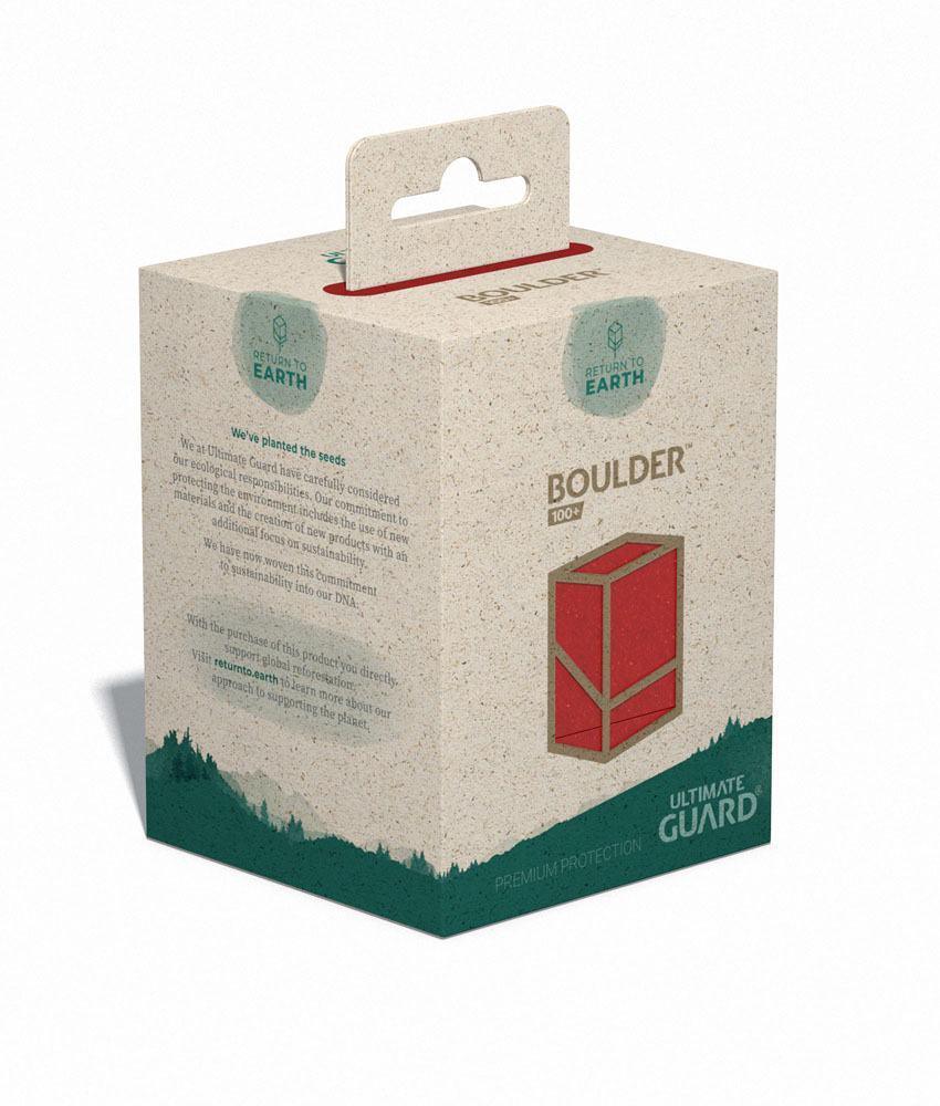 Ultimate Guard Return to Earth Boulder 100+ - Röd Ultimate Guard