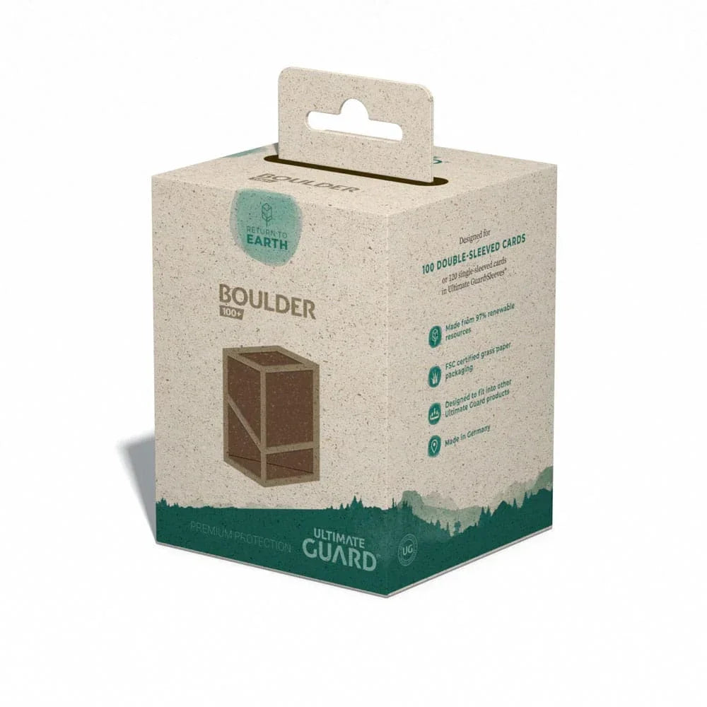 Ultimate Guard Return to Earth Boulder 100+ - Brown Ultimate Guard