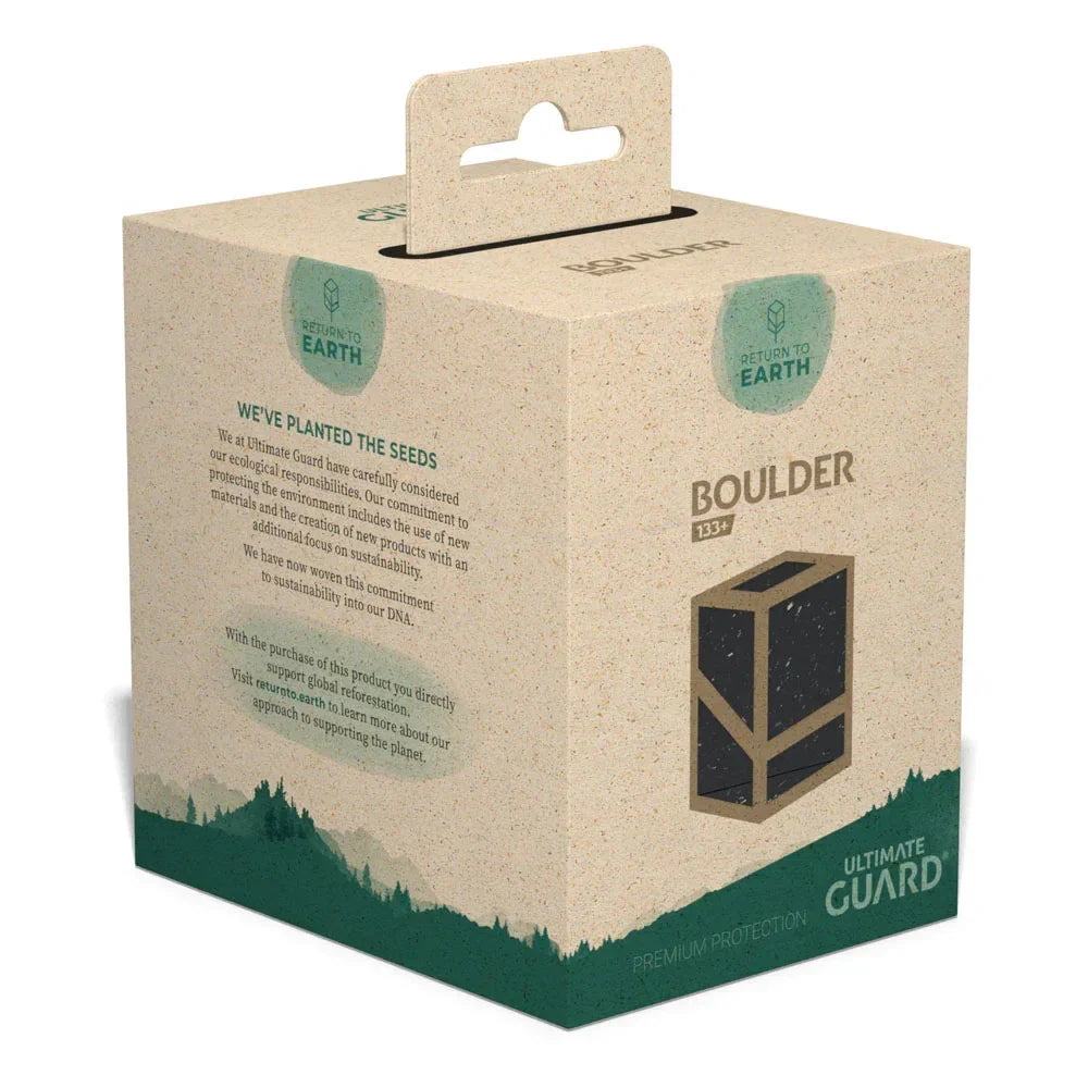 Ultimate Guard Return to Earth Boulder 133+ - Black Ultimate Guard