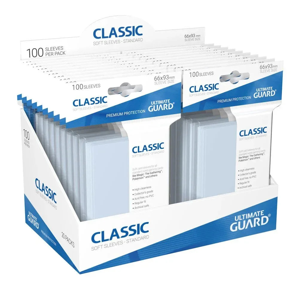 Ultimate Guard Classic Sleeves Standard Storlek (100) Ultimate Guard