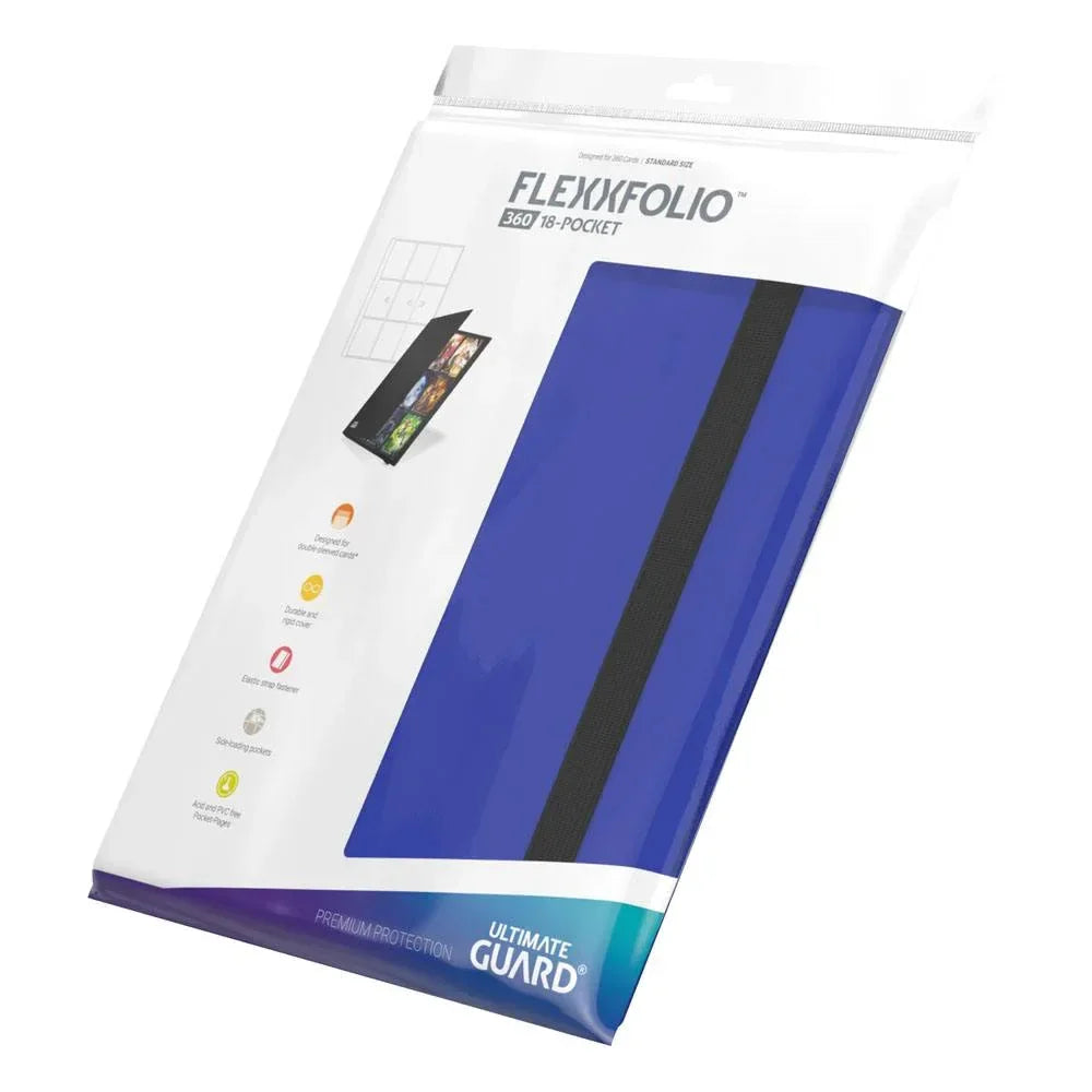 Ultimate Guard Flexxfolio 360 - 18 Fickor - Blå Ultimate Guard