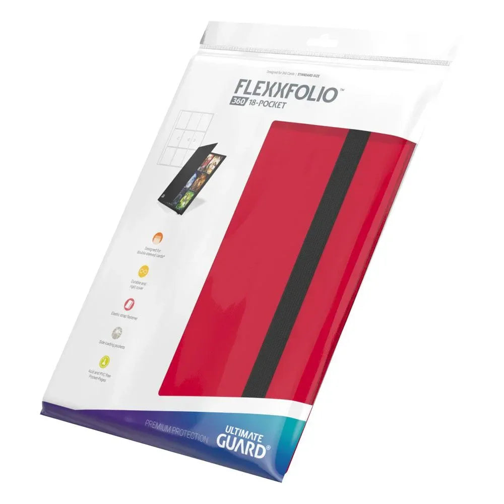 Ultimate Guard Flexxfolio 360 18-Pocket - Röd Ultimate Guard