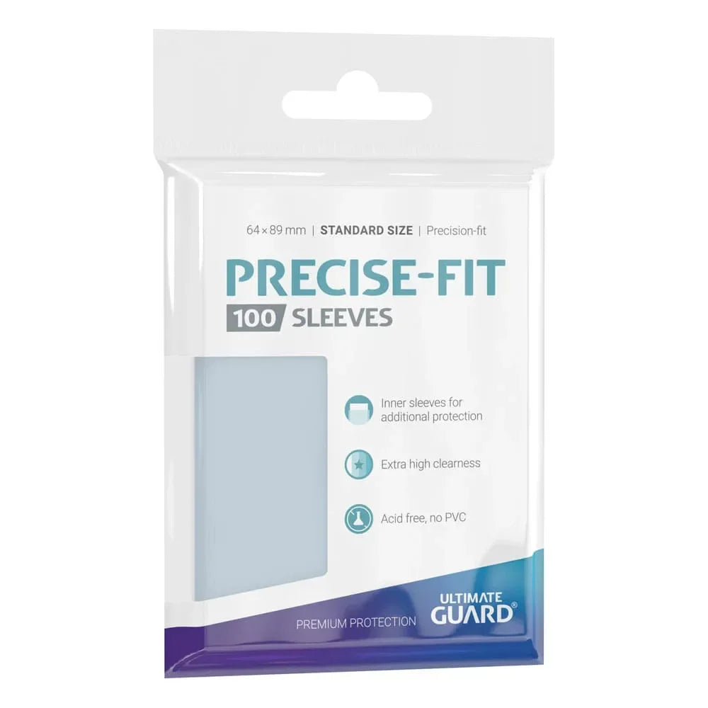 Ultimate Guard Precise-Fit Sleeves Standard Storlek (100) Ultimate Guard