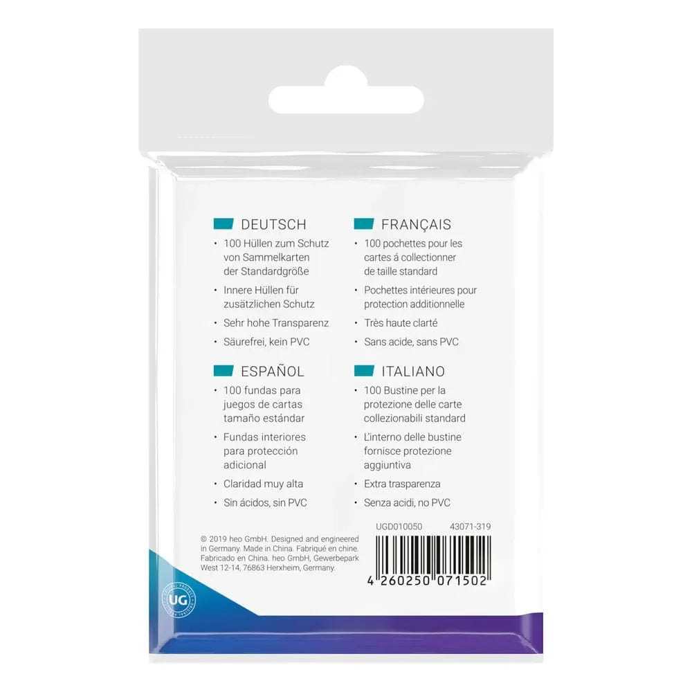 Ultimate Guard Precise-Fit Sleeves Standard Storlek (100) Ultimate Guard