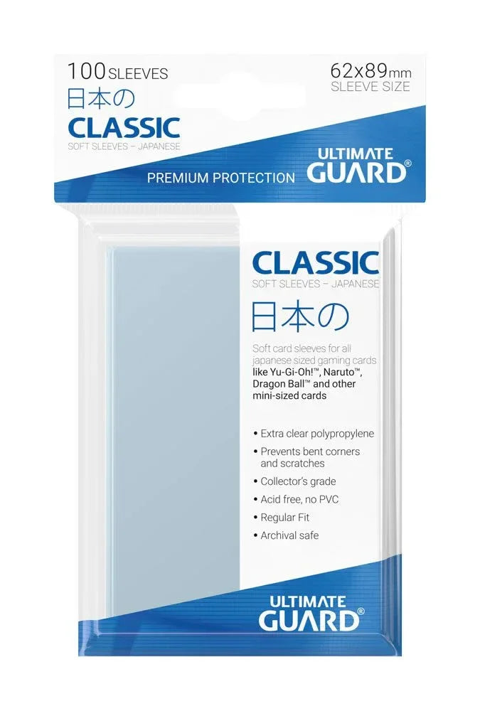 Ultimate Guard Classic Sleeves Japansk Storlek (100) Ultimate Guard