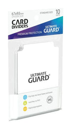 Ultimate Guard Kortavdelare Standardstorlek (10) - Vit Ultimate Guard