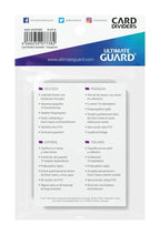 Ultimate Guard Kortavdelare Standardstorlek (10) - Transparent Ultimate Guard