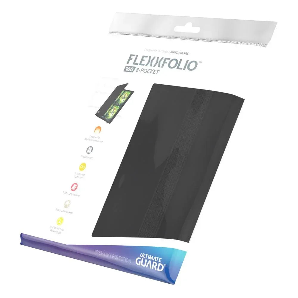 Ultimate Guard Flexxfolio 160 8-Pocket - Svart Ultimate Guard