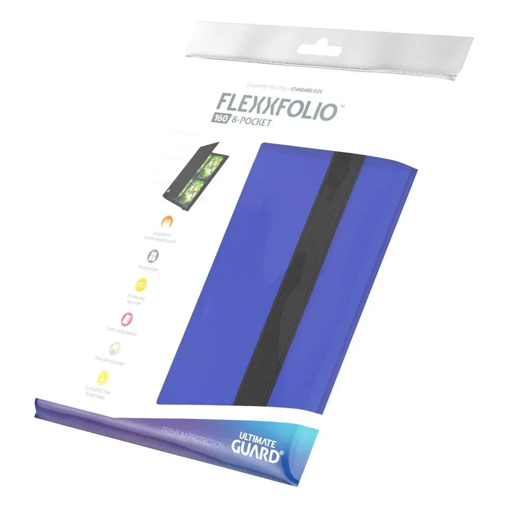 Ultimate Guard Flexxfolio 160 8-Pocket - Blå Ultimate Guard