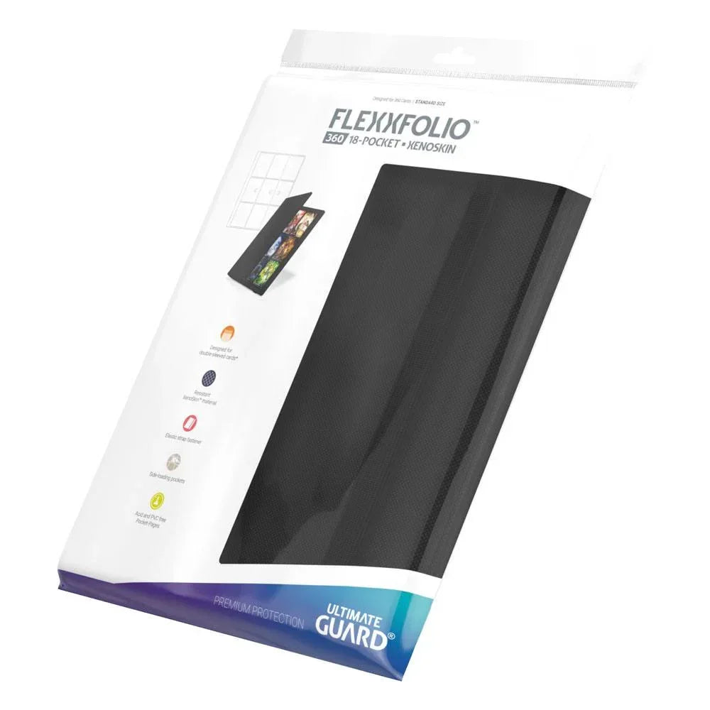 Ultimate Guard Flexxfolio 360 18-Pocket Xenoskin - Svart Ultimate Guard