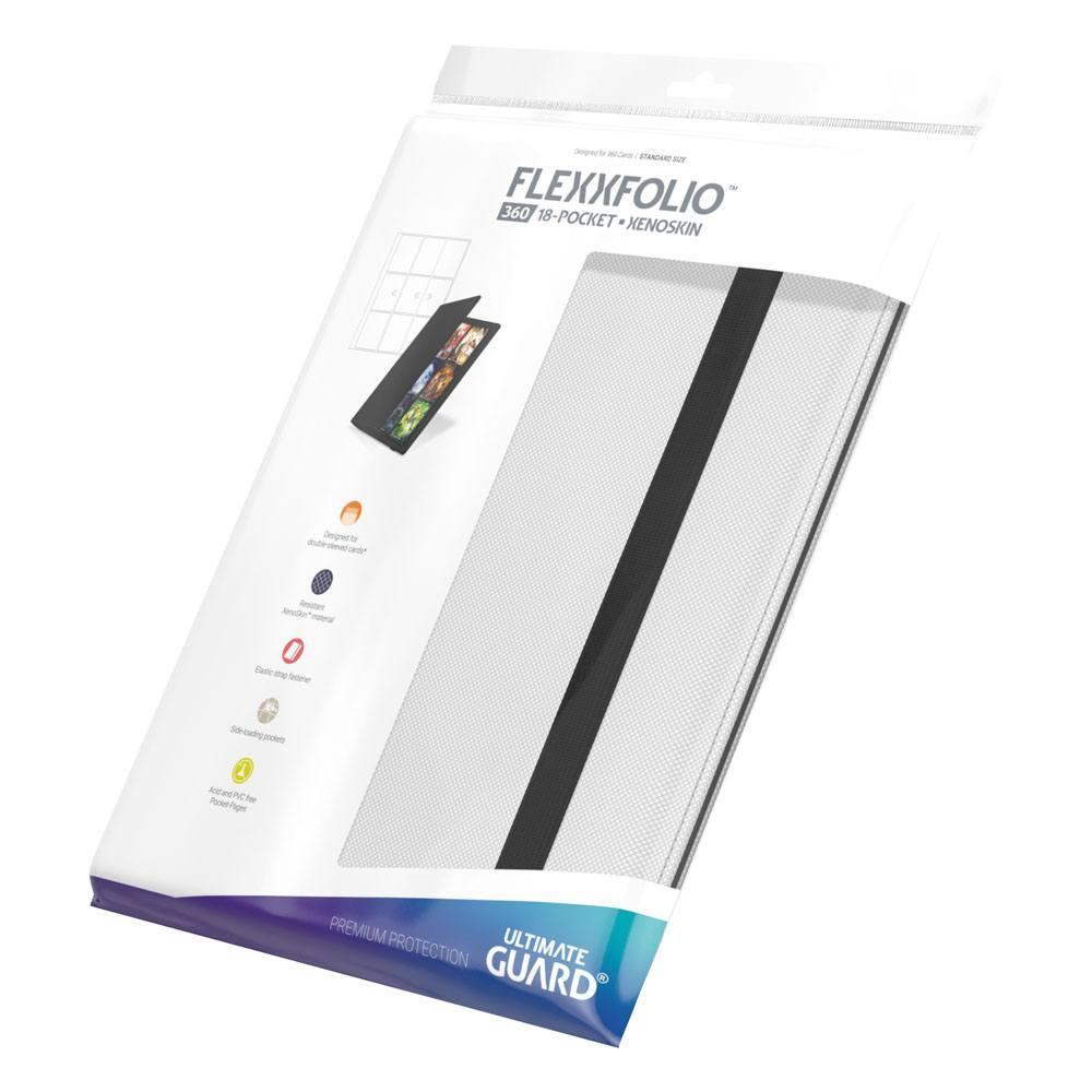 Ultimate Guard Flexxfolio 360 - 18-Pocket Xenoskin - Vit Ultimate Guard