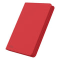 Ultimate Guard Zipfolio 360 med 18-fickor Xenoskin - Röd Ultimate Guard