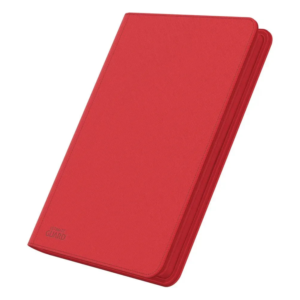 Ultimate Guard Zipfolio 360 med 18-fickor Xenoskin - Röd Ultimate Guard
