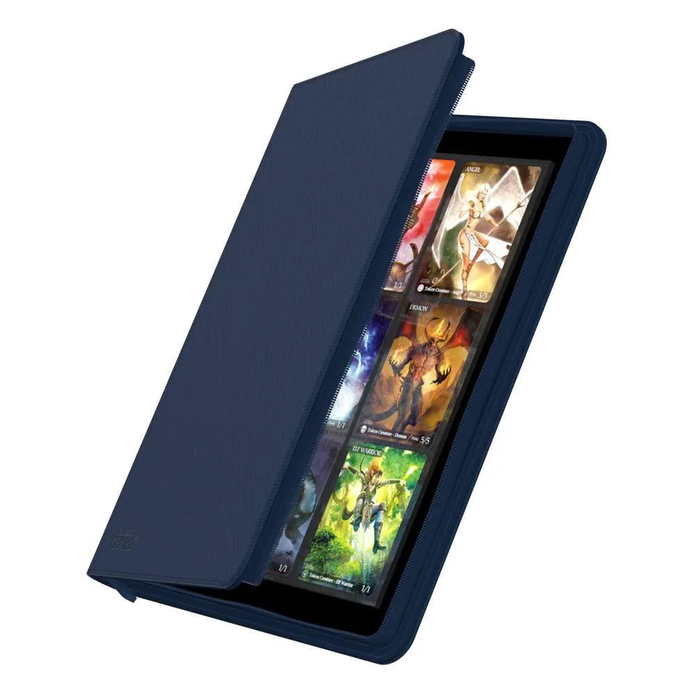 Ultimate Guard Zipfolio 360 18-Pocket Xenoskin - Blå Ultimate Guard