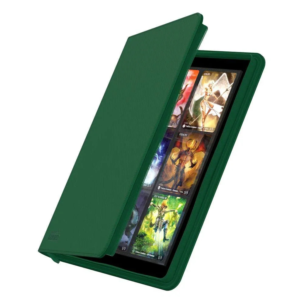 Ultimate Guard Zipfolio 360 18-Pocket Xenoskin - Grön Ultimate Guard