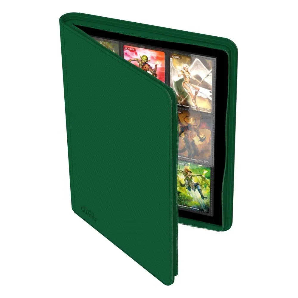 Ultimate Guard Zipfolio 360 18-Pocket Xenoskin - Grön Ultimate Guard