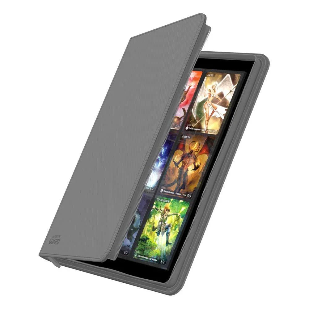 Ultimate Guard Zipfolio 360 18-Pocket Xenoskin - Grå Ultimate Guard