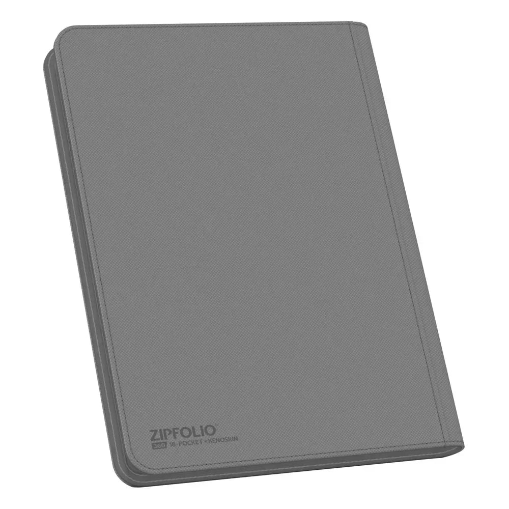 Ultimate Guard Zipfolio 360 18-Pocket Xenoskin - Grå Ultimate Guard