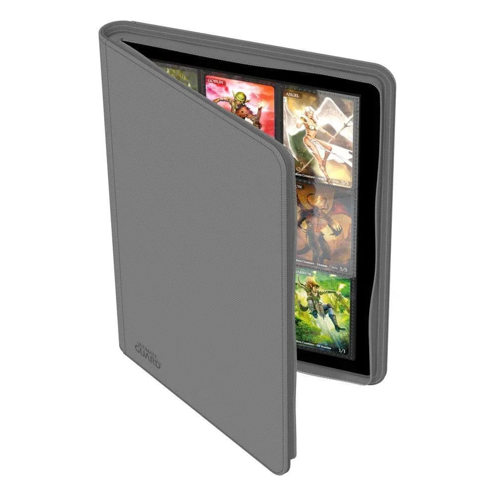 Ultimate Guard Zipfolio 360 18-Pocket Xenoskin - Grå Ultimate Guard